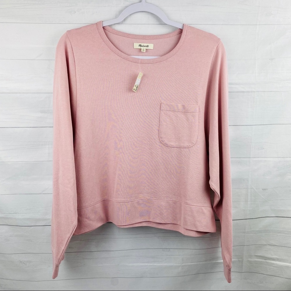Madewell | Light Pink long sleeve Top